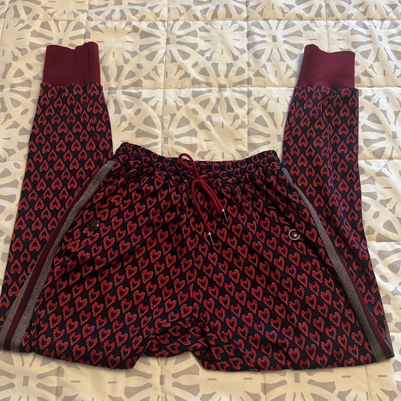 Anthropologie Love Binetti Pants - ❤️❤️Anthropologie Love Binetti High waist Heart Joggers❤️❤️